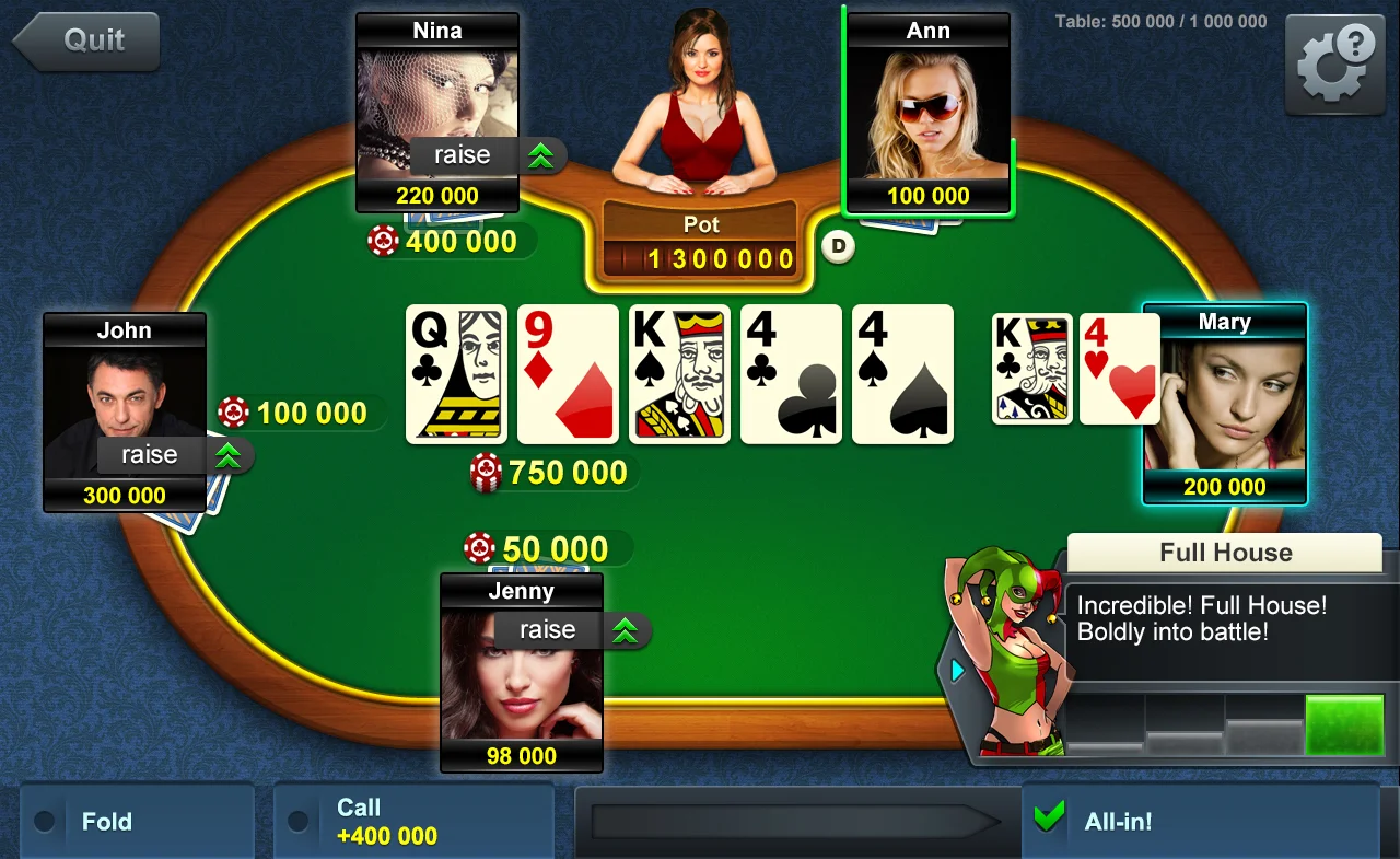 Club poker casino